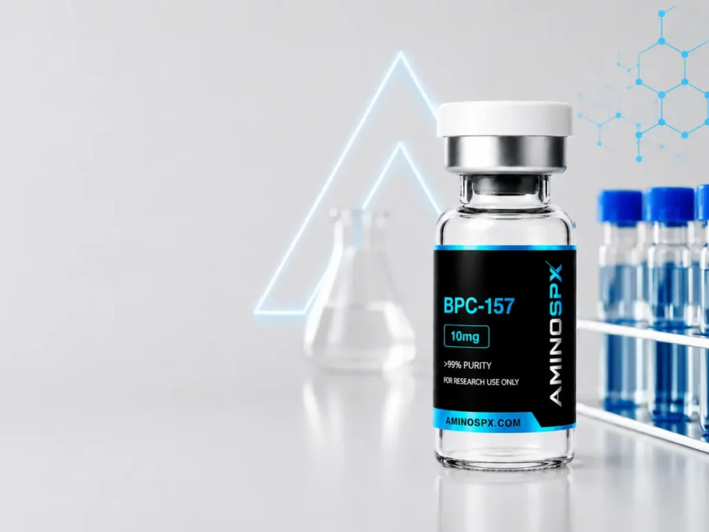 AminoSPX laboratory research compound vials