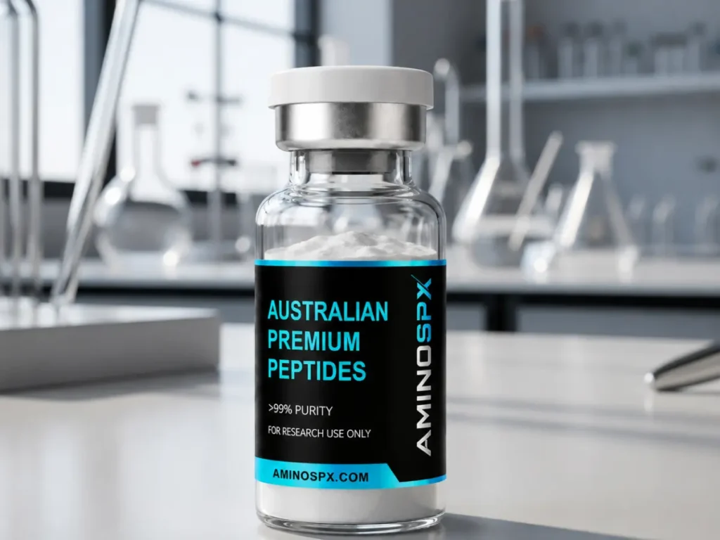 AminoSPX laboratory research compound vials