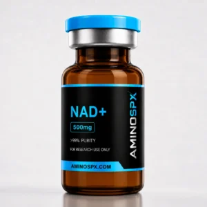 AminoSPX NAD+ 500mg lyophilised research coenzyme vial